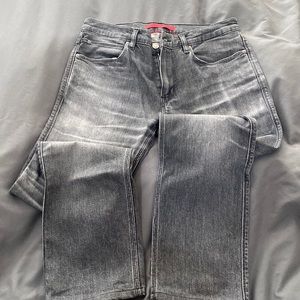 Hugo Boss grey stone washed jeans